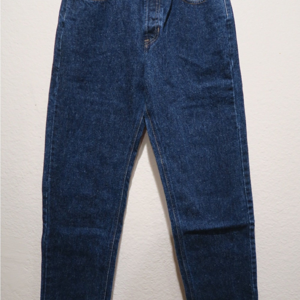 GAP Women's Straight Leg Blue Jeans 100% cotton, made in USA